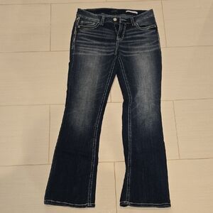 Daytrip Dark Blue Flare Jeans